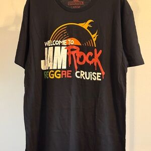 Black Jam Rock Reggae Cruise T-Shirt